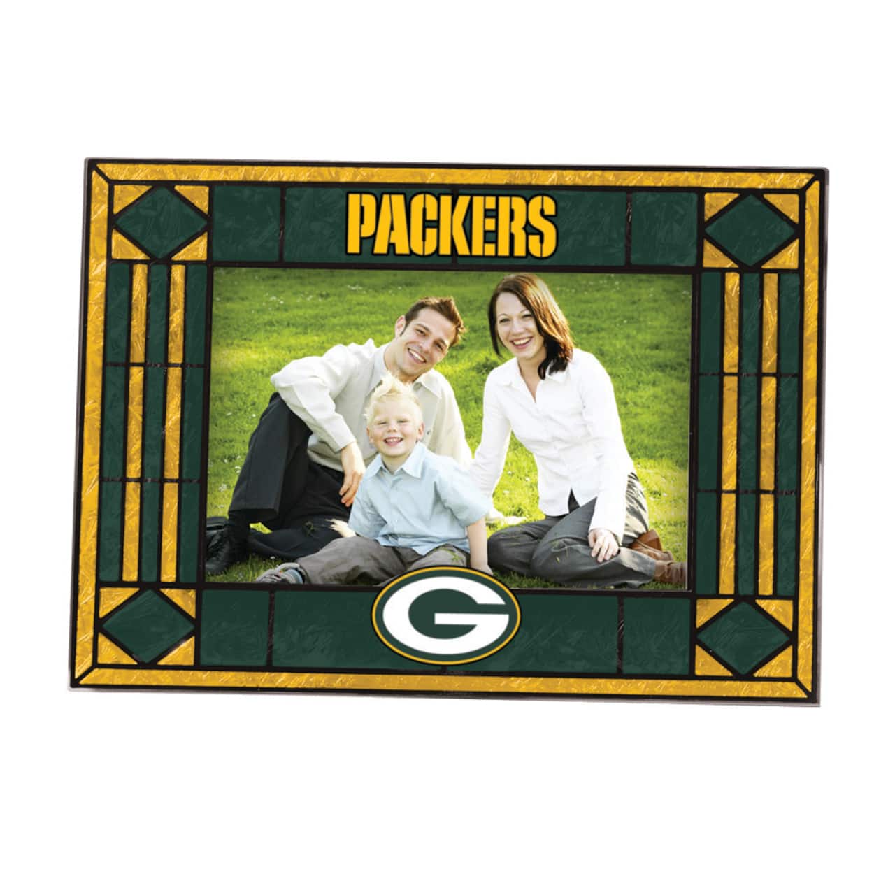 The Memory Company NFL Art Glass Horizontal Frame